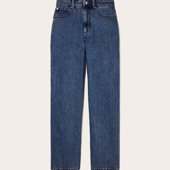 Everlane Women's Way-High® Hourglass Jean in Indigo, Size 33, Cotton/Denim - Picture 3 of 5